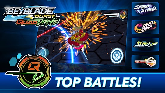 BEYBLADE BURST MOD APK (dinheiro ilimitado, desbloqueado, menu) 1