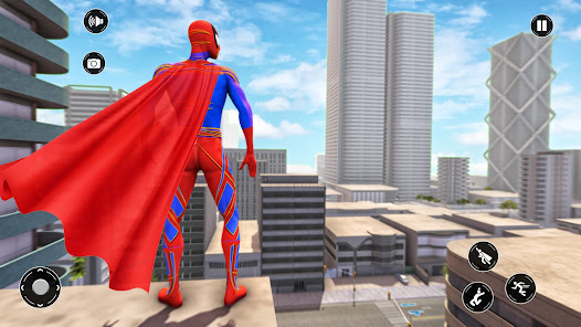 Spider Hero: Rope Hero Game  screenshots 1
