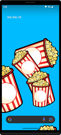 Popcorn Live Wallpaper Screen 2