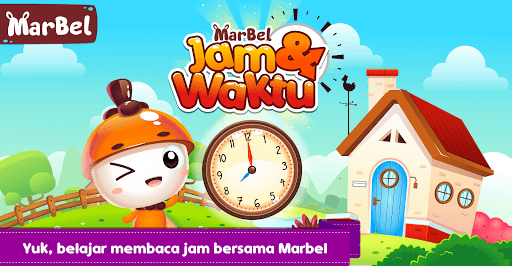Screenshot of Marbel Belajar Jam & Waktu