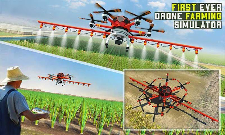 Flying Drone Farming Air Plane - 1.8 - (Android)