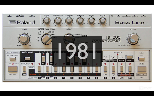 Roland Boutique 104 - TB03 Exp