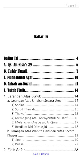 Tafsir Ahkam Larangan Junub Screen 2