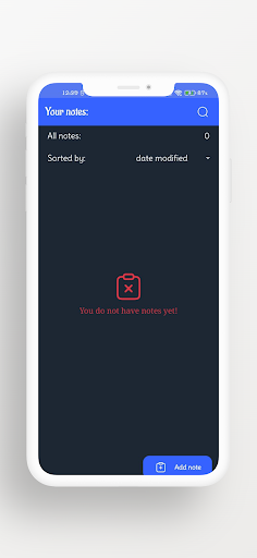 My Note Screen 3