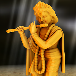 3D Lord Krishna Wallpaper: imaxe da icona