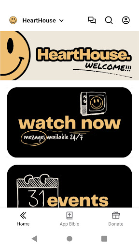 Android application Heart House screenshort