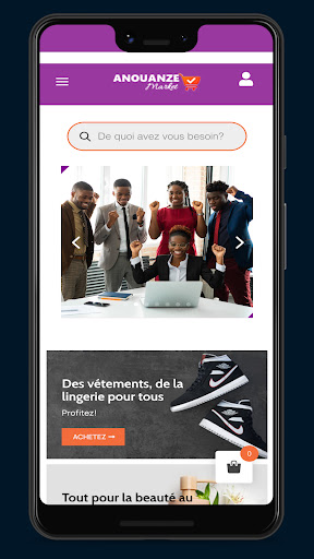Android application Anouanze Market screenshort