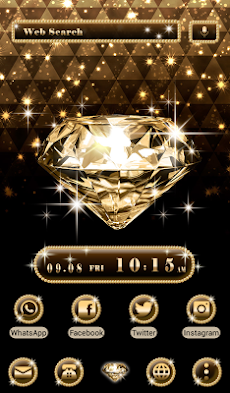キラキラ壁紙アイコン ゴールド ダイヤモンド 無料 Androidアプリ Applion
