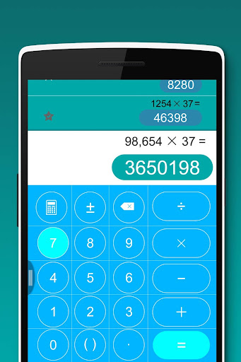 Android application Calculator / Unit Converter screenshort