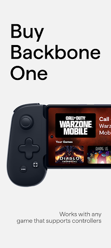 Android application Backbone — Next-Level Play screenshort