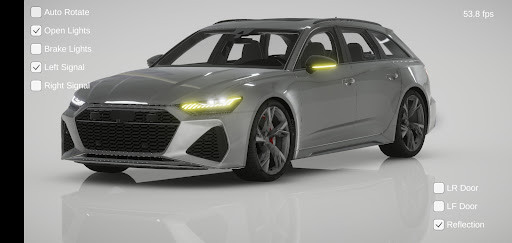 AR Car Showroom Screen 3
