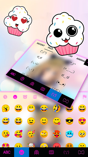 Anime Girl Doll Keyboard Backg Screen 3