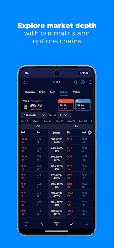 TradeStation: Trade & Invest Screen 2