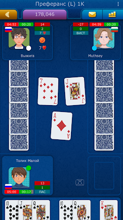 Game screenshot Преферанс LiveGames онлайн hack