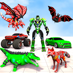 Cover Image of Télécharger Wild Fox Robot War : Multi Robot Truck Robot Games 1.0.3 APK