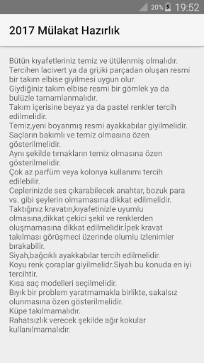 2017 Mülakat Hazırlık Screen 2