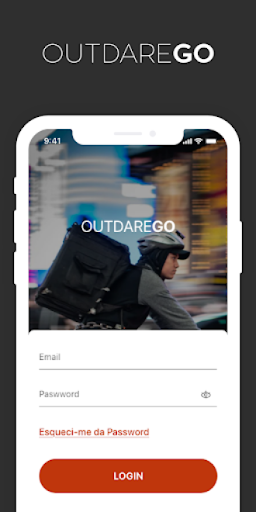 Android application OutdareGo Delivery screenshort