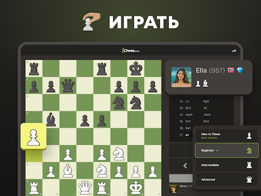 Шахматы · Играйте и учитесь screenshot 10