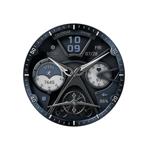 Inkstone Blue For Wear OS logo
