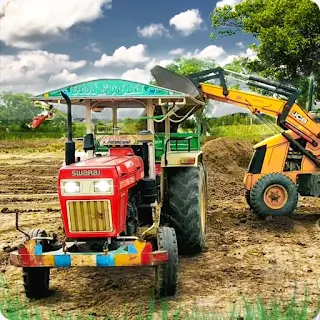 Off-road Tractor Driving Games apk