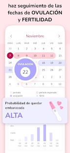 Menstrual Calendar Screenshot