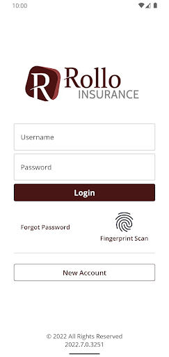 Android application Rollo Insurance Mobile screenshort