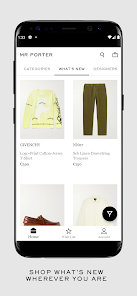 MR PORTER: Mens Clothing Shop - Apps on Google Play