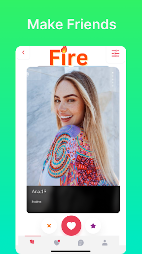 Android application Fire - Meet Teen Friends screenshort