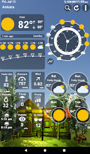 Animated 3D Weather Capture d'écran