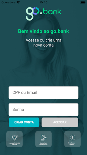 Android application Go.Bank screenshort