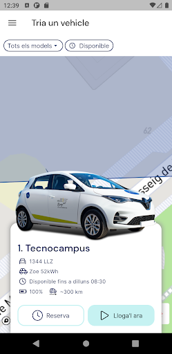 Som Mobilitat Carsharing Screen 3