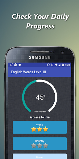 Android application Learn english in 30 days screenshort