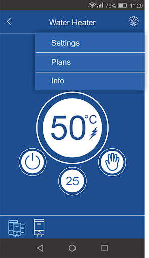 Termorad Smart App Screen 2
