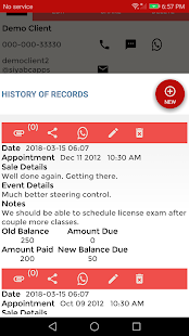 Client Record-Customer CRM App