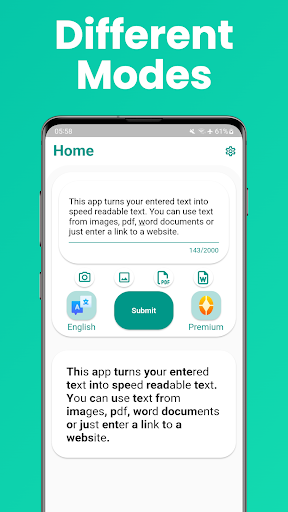 Speed Reading App Fast Reading Screen 2