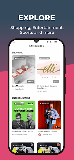 C.Live - Watch, Stream, Earn Screen 2