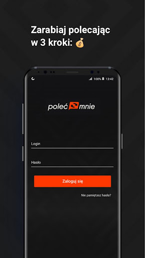 Android application polecmnie screenshort