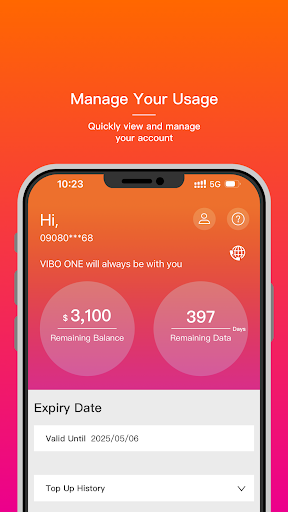 VIBO ONE Screen 2