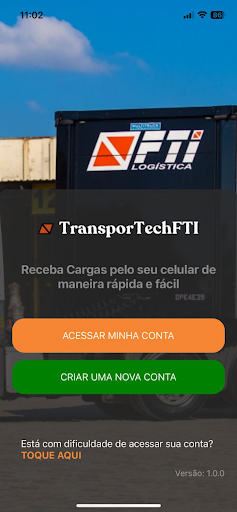Android application TransporTechFTI screenshort