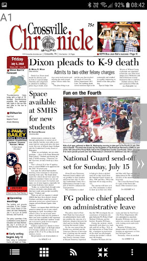 Crossville Chronicle Screen 3
