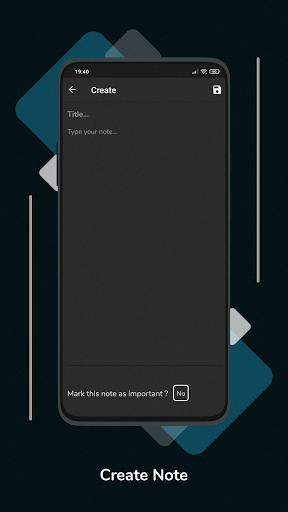 DayNote - Dark Theme Daily Not Screen 2