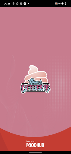Android application March Desserts screenshort