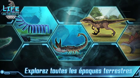 Life on Earth: jeu évolution Capture d'écran