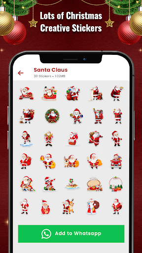 Christmas Stickers - WASticker Screen 3