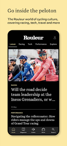 Rouleur - Cycling Culture Screen 2