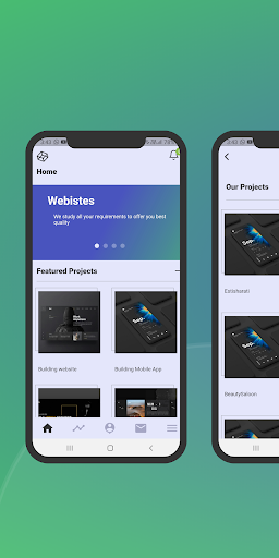 Android application AppCom screenshort