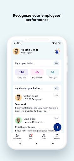 Buddy Performance Screen 3