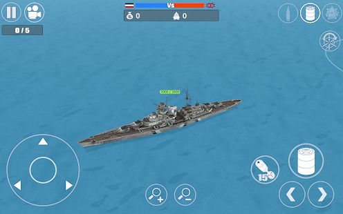 Warship War - The Atlantic War Screenshot