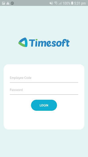 Android application TimeSoft (Time Attendance Appl screenshort