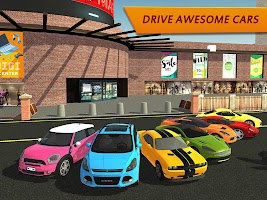 Shopping Mall Car Driving